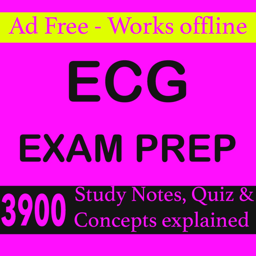 ECG Exam Prep-3900 Study Notes app icon