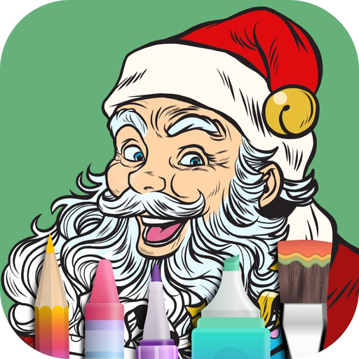 Coloring Book for Christmas app icon