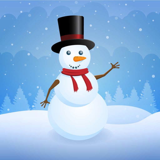 Funny Snowman Stickers. app icon