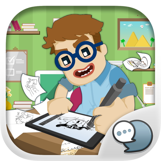 Mr. ChatSticK Stickers and Emoji app icon