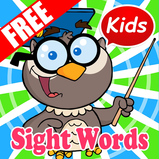 Preschool Kindergarten Sight Word Flashcards Games app icon