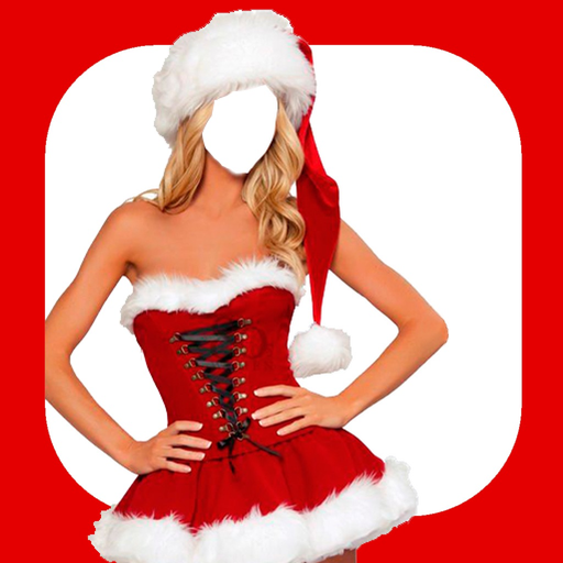 Photomontage with Santa Claus app icon