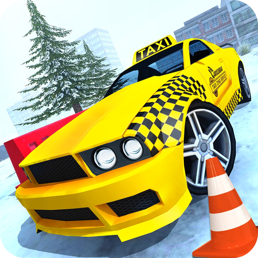 Xmas Taxi Parking Simulator 3D - Snow Drive 2017 app icon