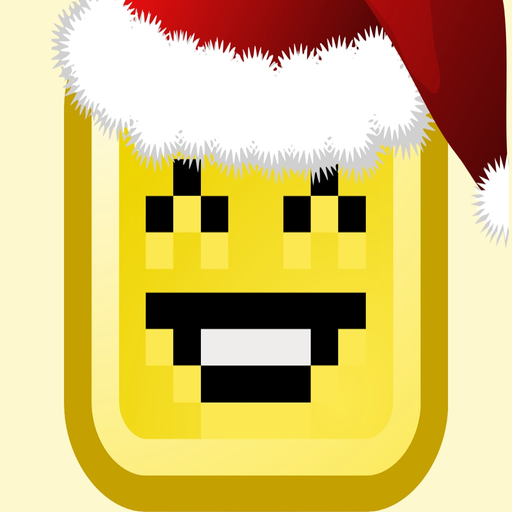 Santa Pixel Christmas Stickers app icon