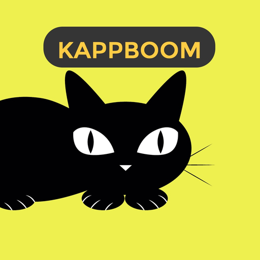 Sweet Black Cat Sticker app icon