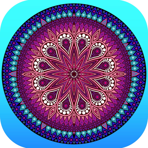 Kaleidoscope Match 3 Colors Shapes And Counting app icon