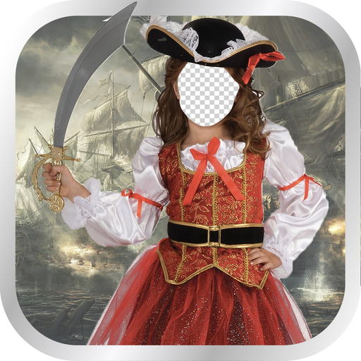 Pirate Girl Photo Montage app icon