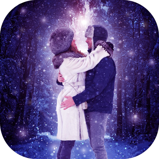 Snowfall Wallpaper – Romantic Winter Backgrounds app icon