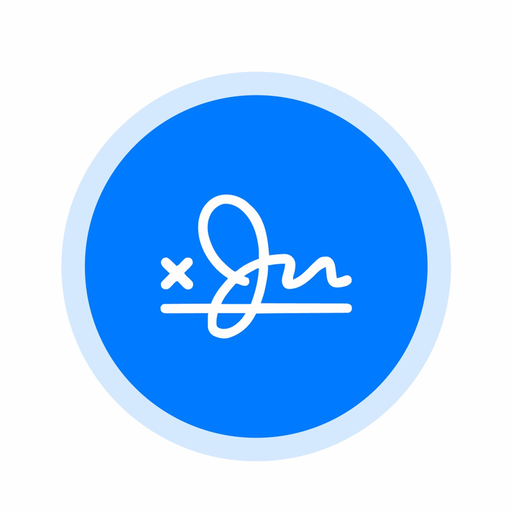 eSign - PDF Signature Maker app icon