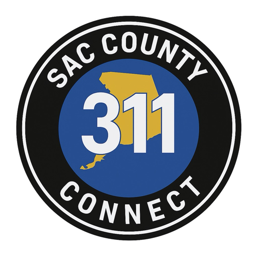 Sacramento County 311 Connect app icon