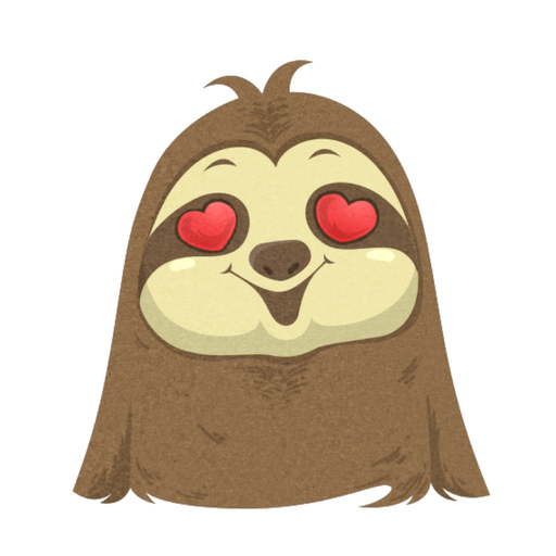 Sloth Stickers app icon