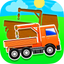 Truck Puzzles for Toddlers. Baby Wooden Blocks icon