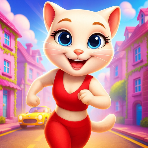 Princess Cat Lea Run app icon