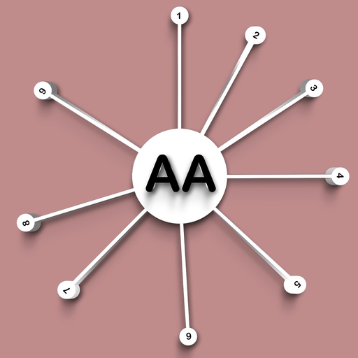 AA Lucky 3D Dots Wheel app icon