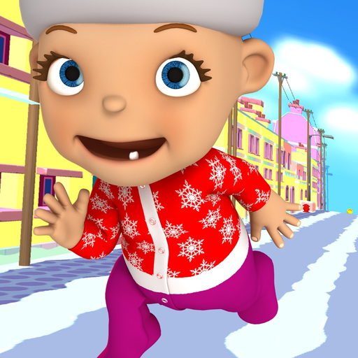 Baby Snow Run - Running Game app icon