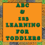 ABC and 123 Fun Learning for Toddlers icon