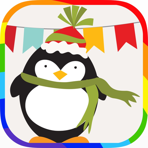 Penguin Memory Matching Kids and Toddler Games app icon