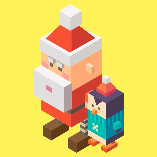 Santa Run - Endless Running Game for Christmas app icon