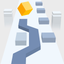 Dancing Brick Shot Blocks: 16 Square Line minimize icon