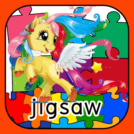 Princess Horse Jigsaw Puzzle Skill GameFor Toddler app icon