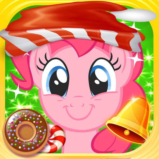 Cute Pony & Santa Claus Action Puzzle Game For All app icon
