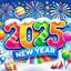 Happy New Year Stickers 2025! icon