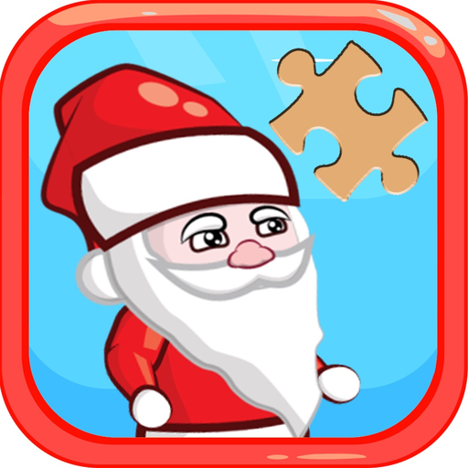 Merry Christmas Jigsaw Puzzles Game free for Kids app icon