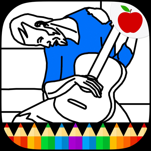 Picasso Coloring: Coloring Book for Adults app icon