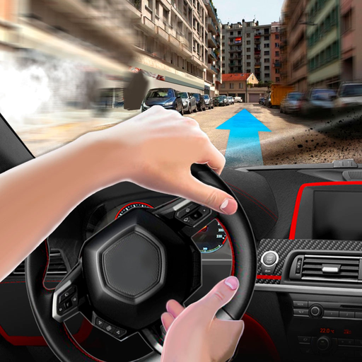 Driving 3D Sport Car in City app icon