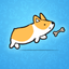 Cute Corgi Animated Stickers icon
