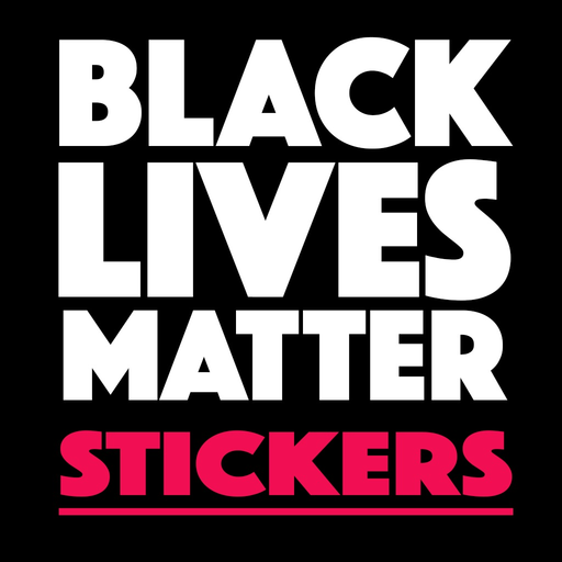 Black Lives Matter sticker pack app icon