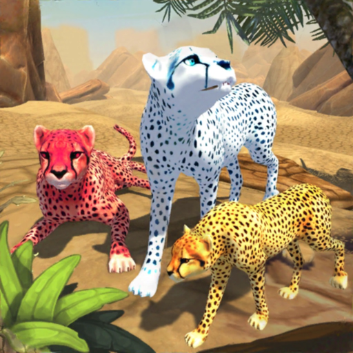 Cheetah Family Sim : Wild Cat app icon