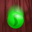 Super marble balls falling in gravity hole game icon