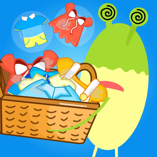 Mr J washes the clothes app icon