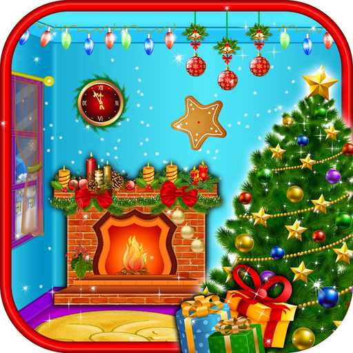 Christmas Room Decoration - Free kids game app icon