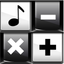 Piano calculator - piano sound icon