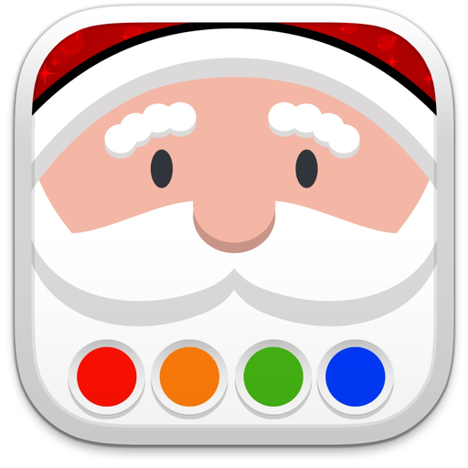 Coloring Book - Santa app icon