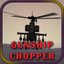 Gunship Chopper in Snowy Mountains Simulation icon
