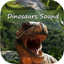 Dinosaur sounds call icon