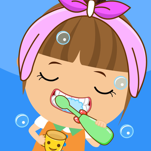 Amy likes to brush his teeth app icon