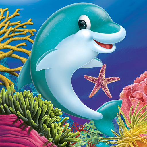 Sea Animal Jigsaws - Baby Learning English Games app icon