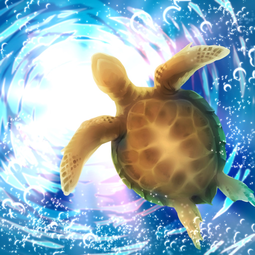 Aquarium Sea Turtle simulation game app icon