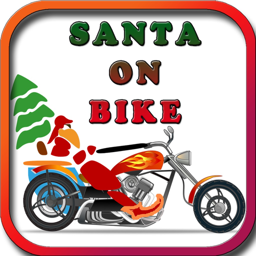 Santa Claus on Heavy Bike Adventure Simulator app icon