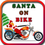 Santa Claus on Heavy Bike Adventure Simulator icon