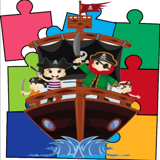 Fun Pirates Jigsaw Puzzles Educational Kids Games app icon