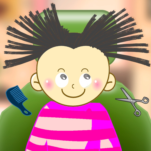 Intellectual Games/Black hair cut app icon