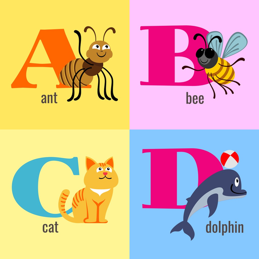 ABC Matching Puzzle Games for Kids app icon