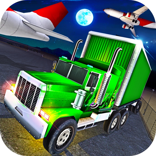 Airport Airplane Cargo Truck Parking Simulator 3D app icon