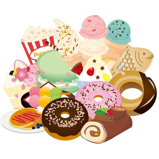 Confectionery stickers app icon