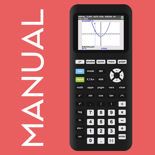 TI-84 CE Calculator Manual app icon